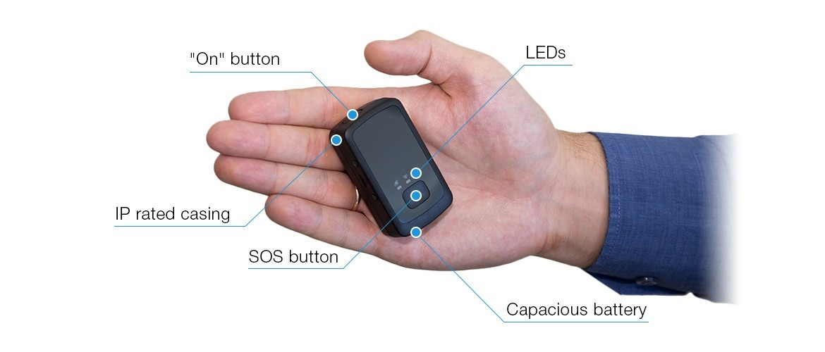 S30 portable tracker has the necessary features for comfortable work